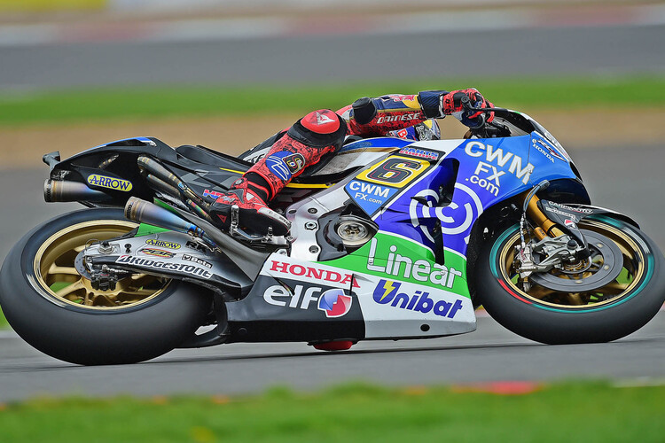 Stefan Bradl auf der LCR-Honda in Silverstone