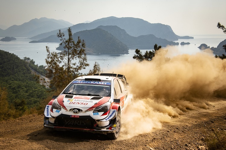 Sebastien Ogier bei der Rallye Türkei