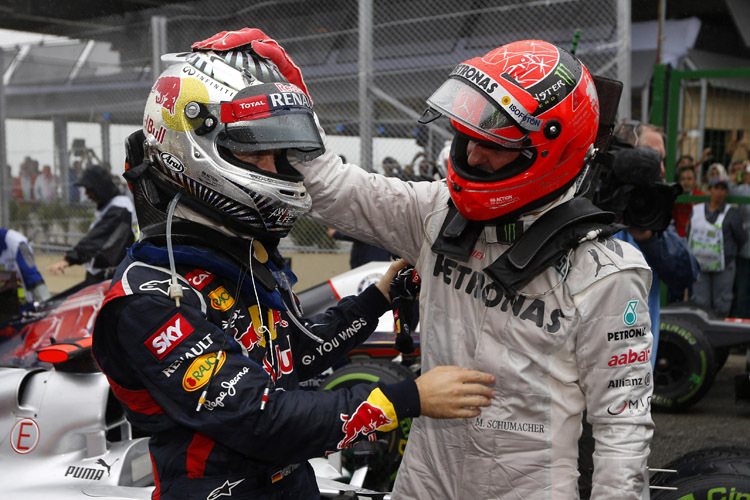 Sebastian Vettel: Erst war Michael Schumacher Jugendheld, heute ist er ein Freund