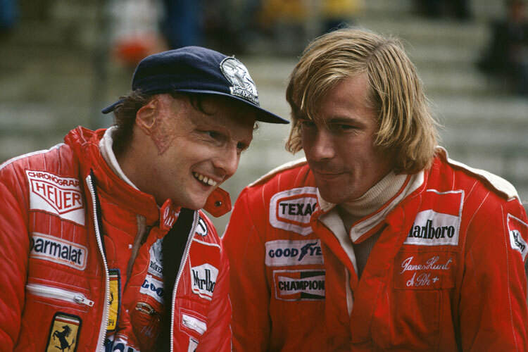 Niki Lauda und James Hunt