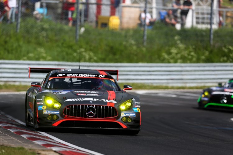 Mercedes-AMG GT3 von AMG-Team HTP Motorsport 