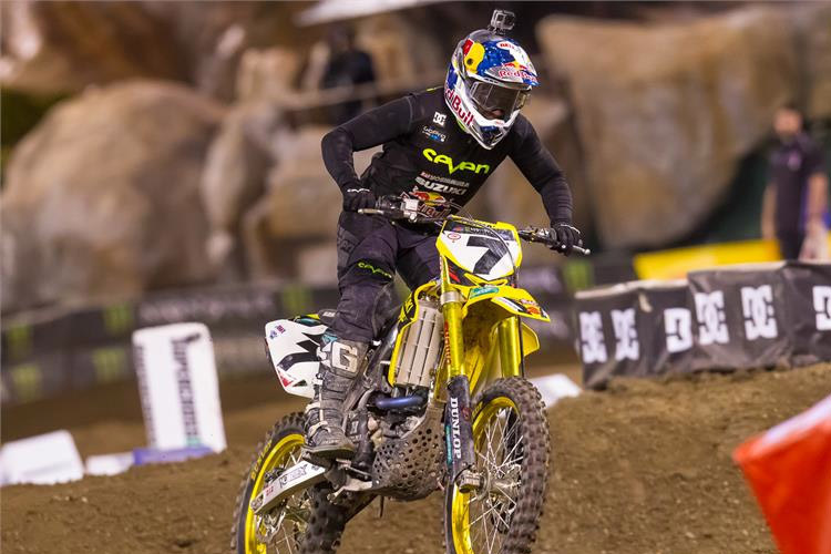 James Stewart wird beim zweiten Rennen in Anaheim verletzungsbedingt nicht starten