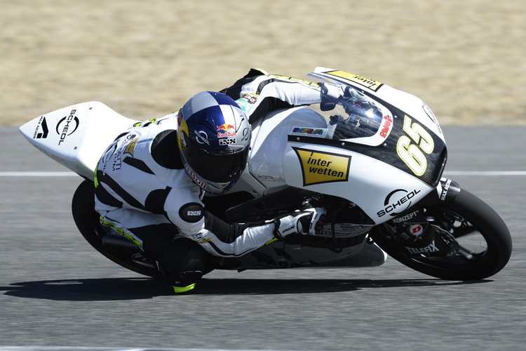 Philipp Öttl beim Test in Jerez