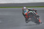 Stefan Bradl im verregneten Qualifying in England