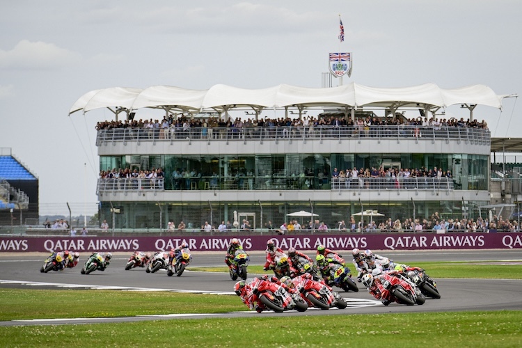 Pecco Bagnaia führte das Rennen zeitweise an, musste sich am Ende aber mit Platz 3 begnügen