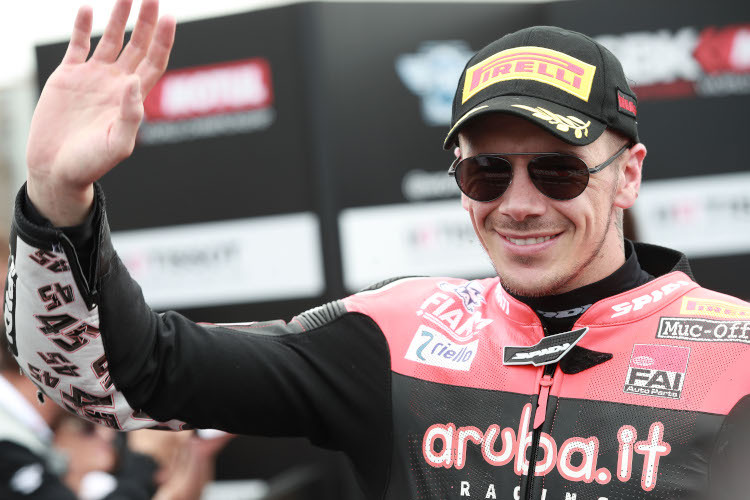 Scott Redding stand bei seinem Superbike-WM-Debüt dreimal auf dem Podest