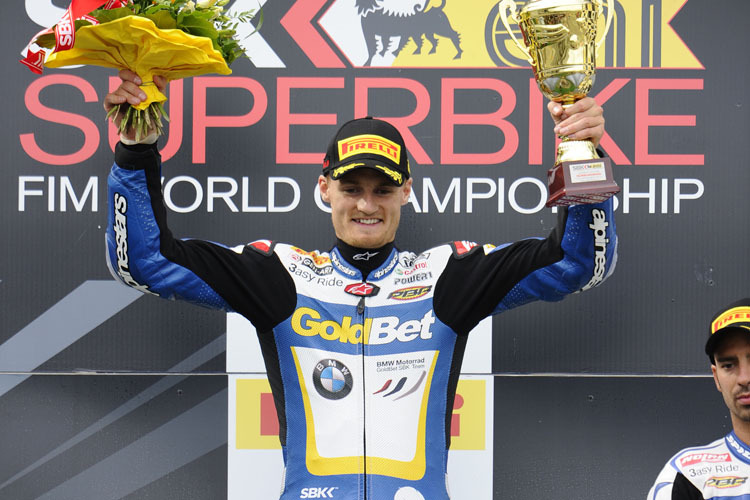 Chaz Davies auf dem Nürburgring bei seinem dritten Saisonsieg