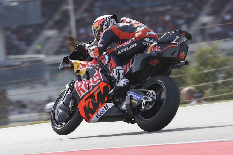 Sieg verpasst aber wieder auf dem GP-Podium: Pedro Acosta