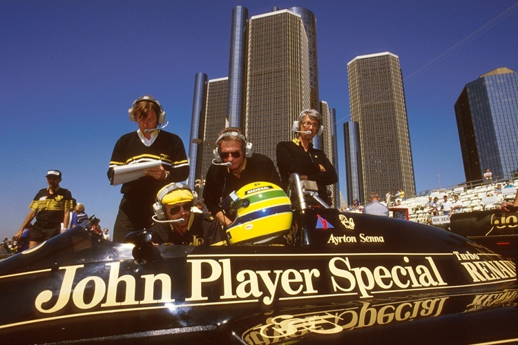 Ayrton Senna 1986 - Sein zweites Jahr für das  JPS Team Lotus