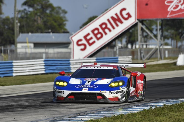 Der Ford GT bei Testfahrten