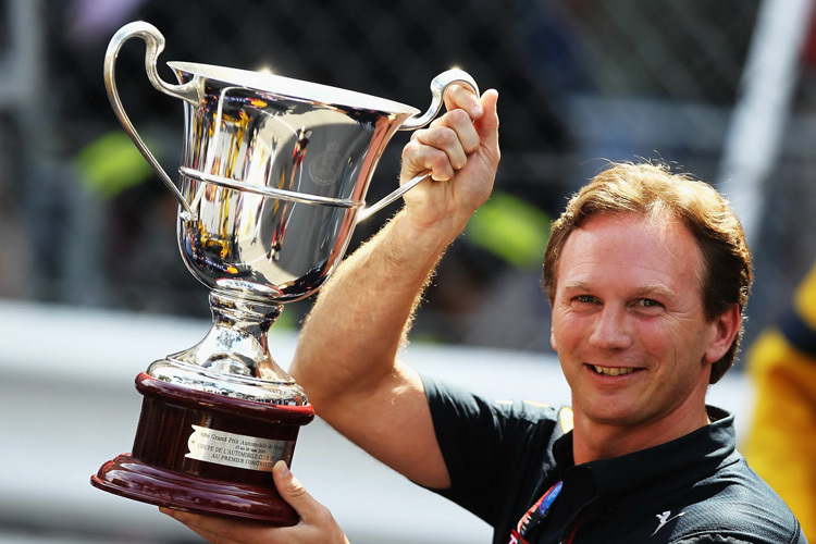 Pokalsammler Christian Horner