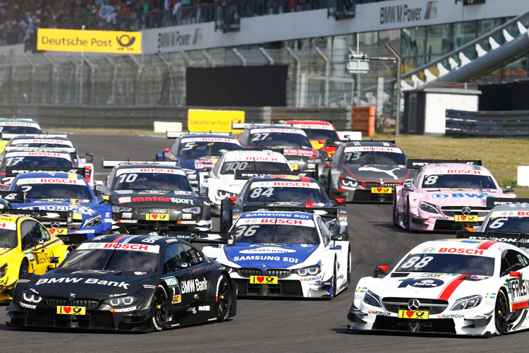 Feste Start- und Sendezeiten in der DTM