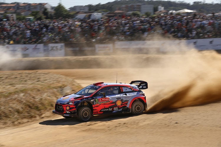 Thierry Neuville mit Bestzeit im Shakedown