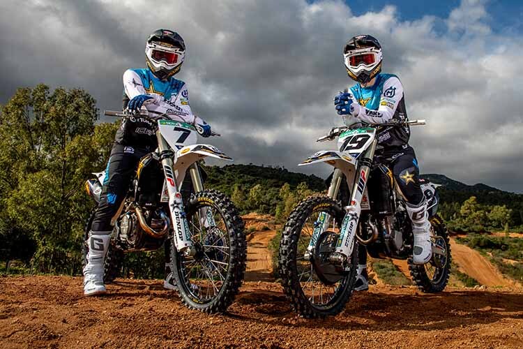 Husky MXGP-Team 2021: Jasikonis und Olsen