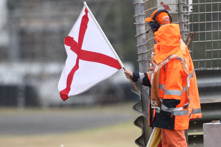 Der Regen sorgte auf Phillip Island für einiges Chaos