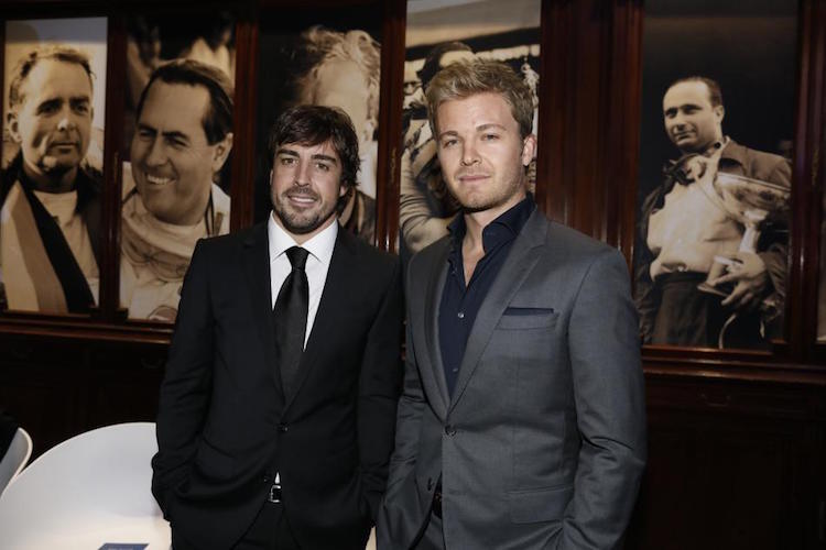 Fernando Alonso und Nico Rosberg