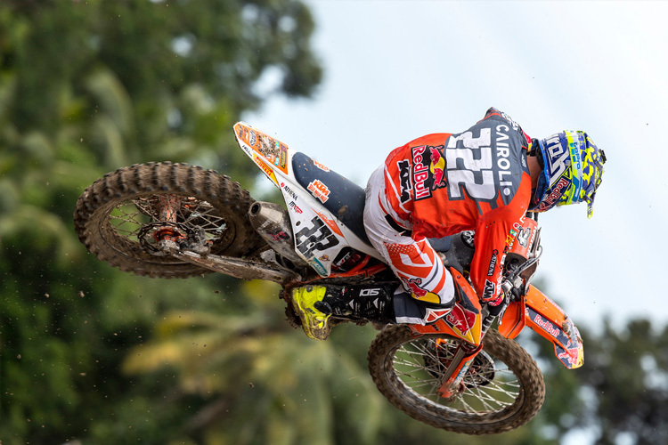 Antonio Cairoli gewann den ersten MXGP-Lauf in Indonesien