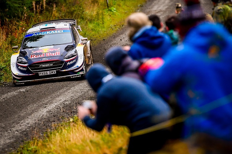 Teemu Suninen mit Bestzeit im Wales-Shakedown