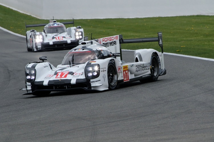 Die beiden Porsche 919 Hybrid aus der FIA WEC