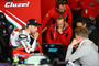 Nachdenkliche Mienen in der Box von MV Agusta