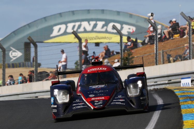 Ein Oreca 07 von United Autosports in Le Mans