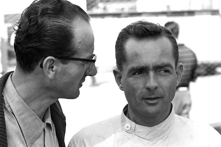 Romolo Tavoni und Phil Hill 1961