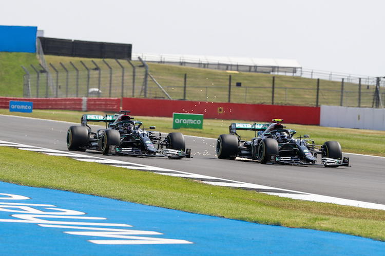 Bottas gegen Hamilton