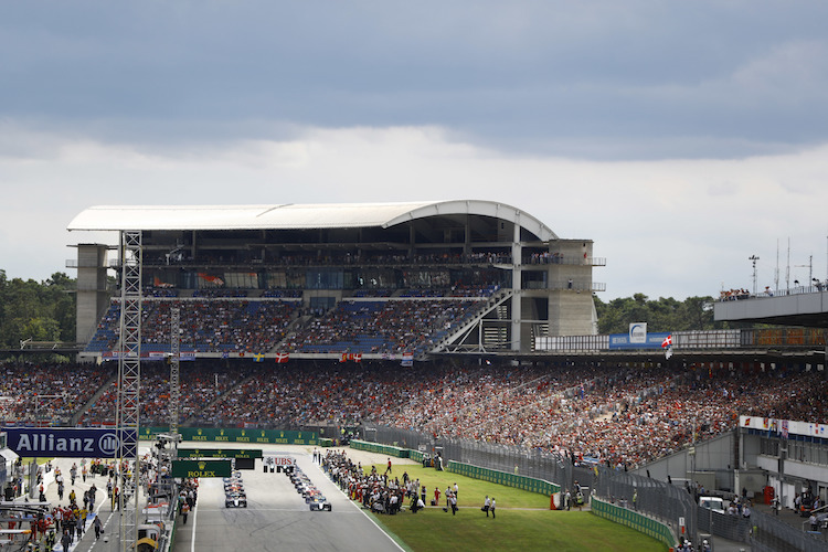 In Hockenheim wird den Formel-1-Fans viel geboten