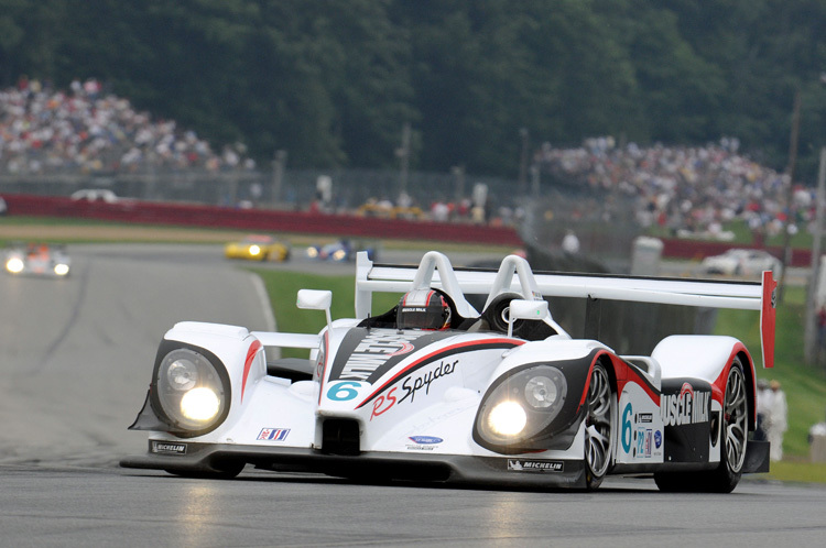 Auch 2010 in der ALMS: Graf im Porsche RS Spyder