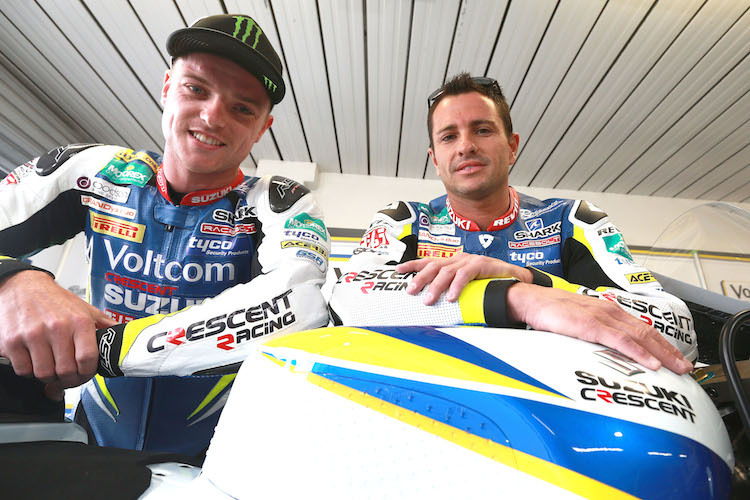 Alex Lowes und Randy de Puniet wollen Suzuki nach vorne bringen