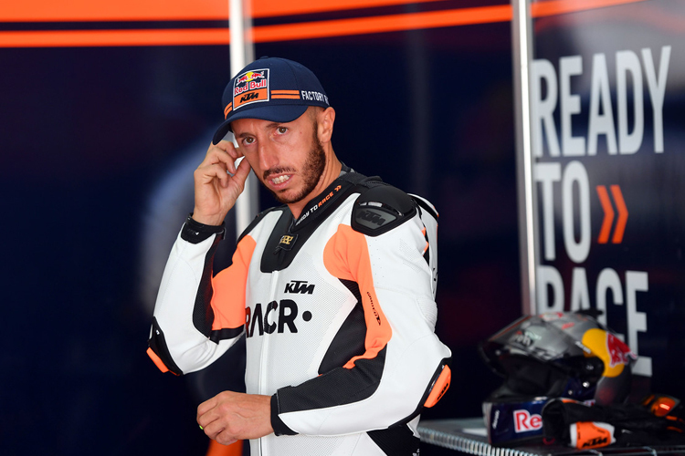 Tony Cairoli während seines MotoGP-Tests