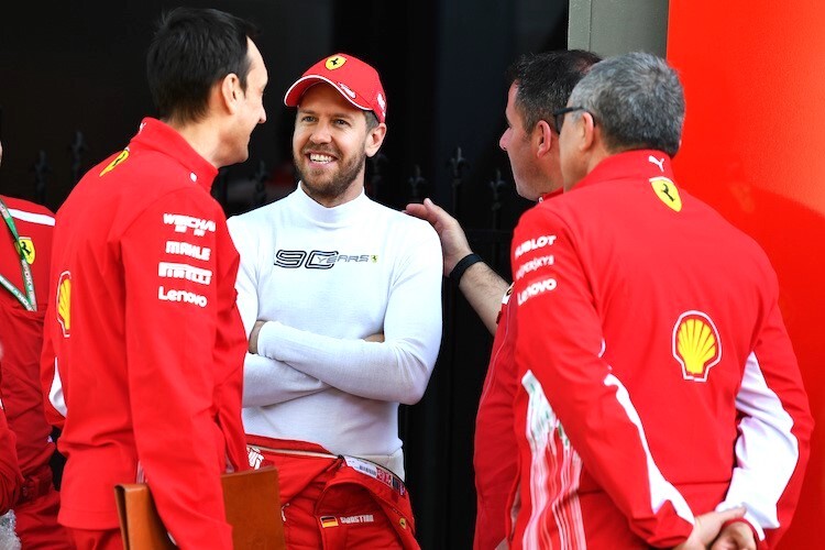 Sebastian Vettel ist erleichtert