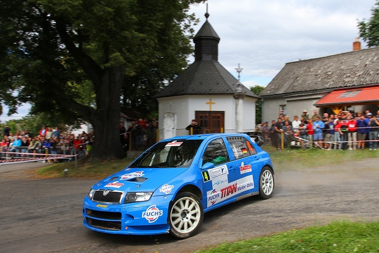 Der Skoda Fabia WRC