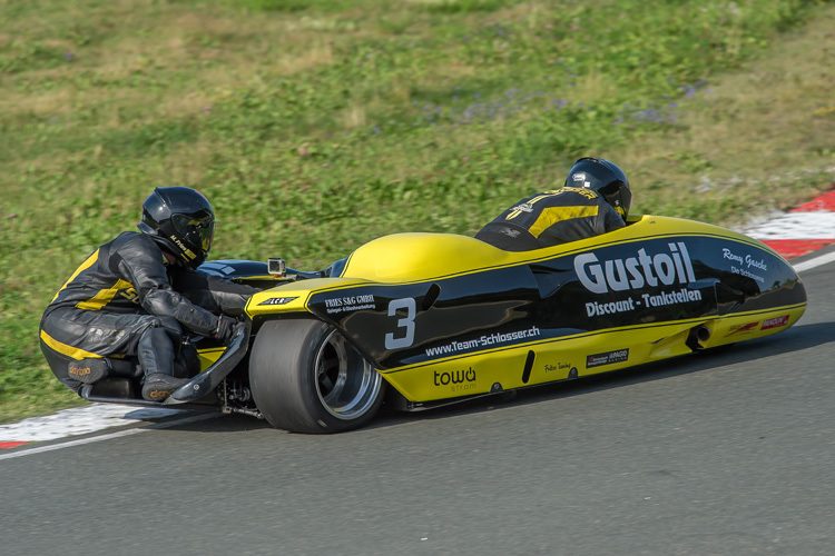 Markus Schlosser/Marcel Fries auf ihrer LCR Yamaha 600