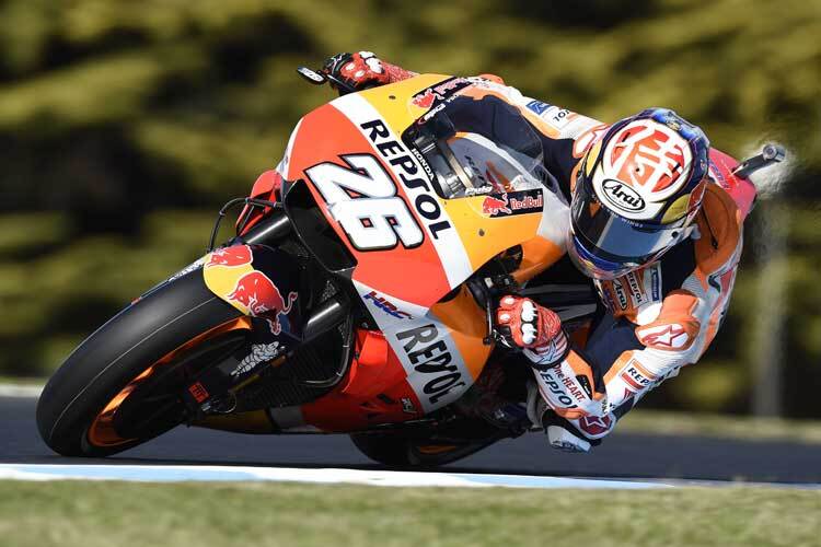 Für Dani Pedrosa war der Freitag in Australien eine Enttäuschung