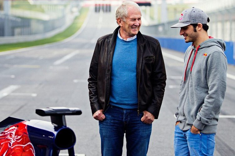 Dr. Helmut Marko und Carlos Sainz