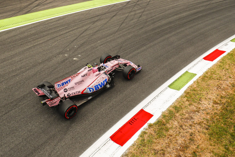 Esteban Ocon gehörte am Trainingsfreitag zu den schnellsten Zehn