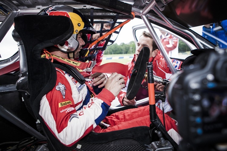 Sébastien Loeb am Steuer des Citroën DS3 XL