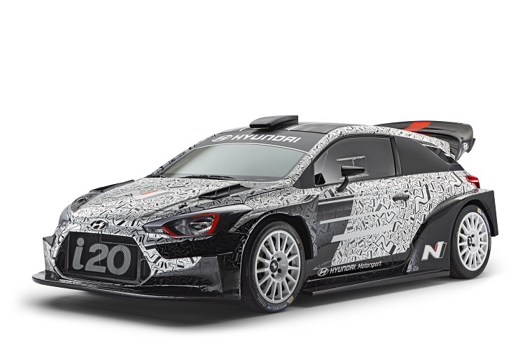 Der neue Hyundai i20 WRC für 2017