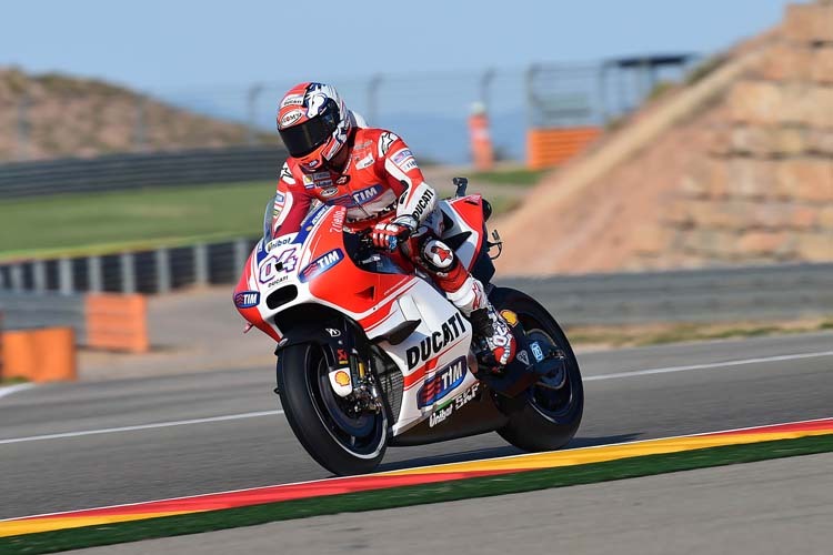 Andrea Dovizioso im MotorLand Aragón