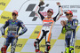 2014: Marc Márquez besiegte Jorge Lorenzo und Valentino Rossi