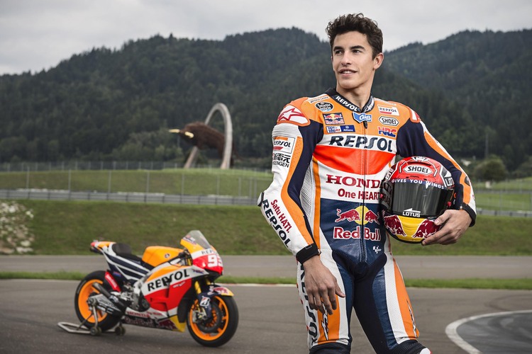 Marc Márquez hat schon auf dem Red Bull Ring trainiert