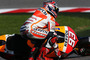 Harmloser Sturz: Marc Márquez stoppte unfreiwillig