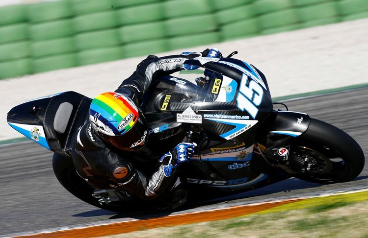 Alex De Angelis auf der Scot-Moto2