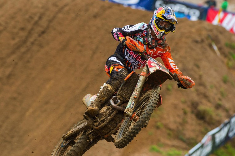 Marvin Musquin (KTM) holt in Budds Creek den Tagessieg und verteidigt seine Meisterschaftsführung