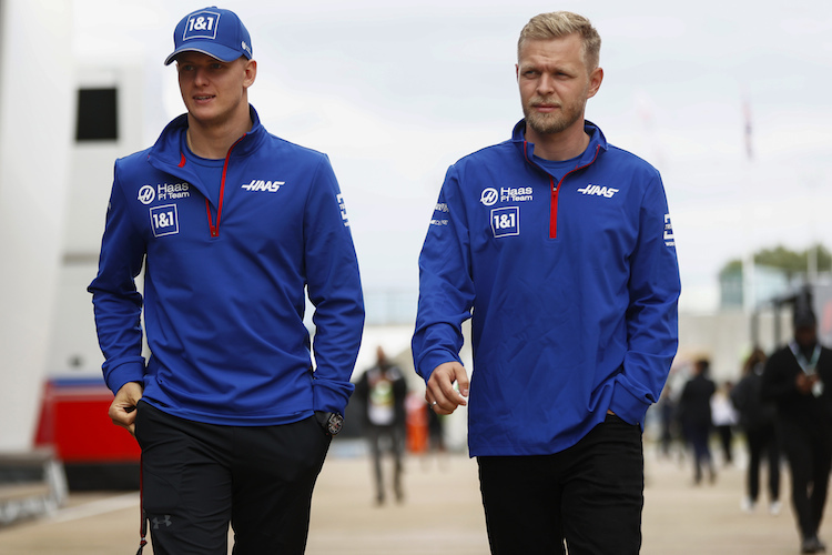 Mick Schumacher und Kevin Magnussen