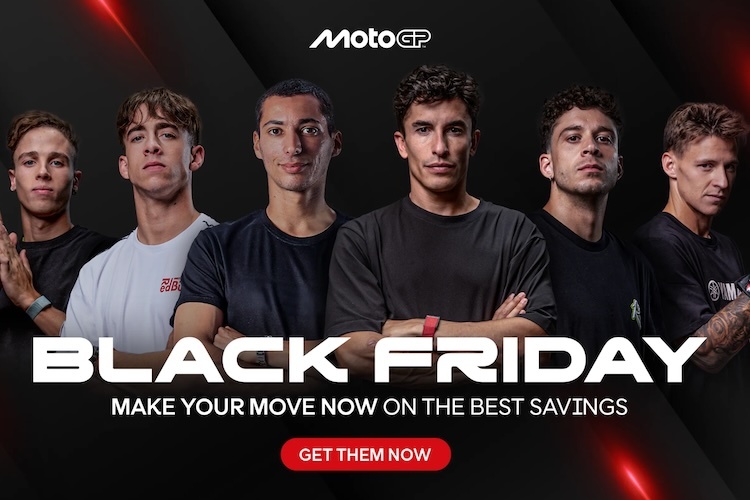 Der Black Friday macht auch vor den MotoGP-Fans nicht halt