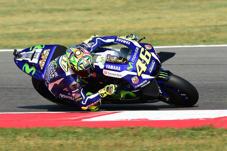 Lokalmatador Valentino Rossi