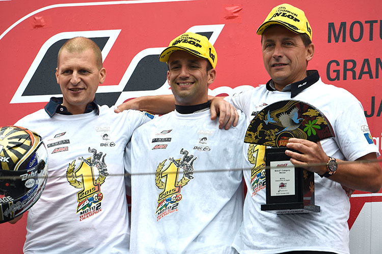 Japan-GP 2016: Ajo, Zarco und Fellon feiern den Moto2-Titelgewinn
