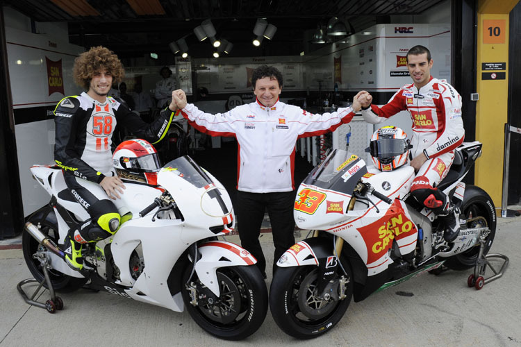 Simoncelli, Gresini, Melandri: Ein Trio mit Erfolg?